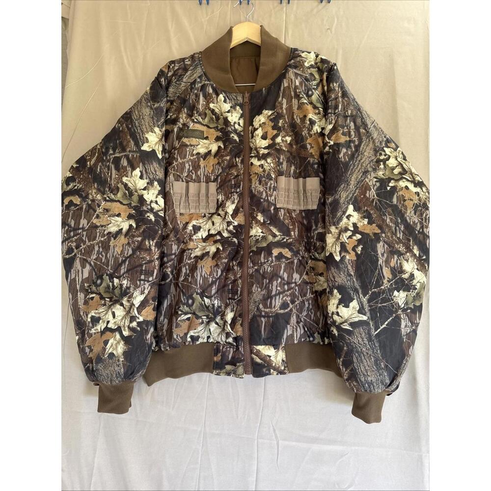 Columbia Sportswear Camo Men's Tall Hunting Jacket Puffer Reversible XL